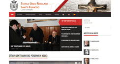 Desktop Screenshot of francescanitor.org