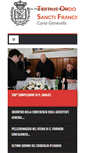 Mobile Screenshot of francescanitor.org