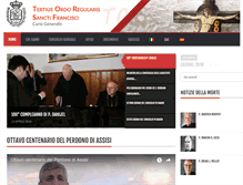 Tablet Screenshot of francescanitor.org